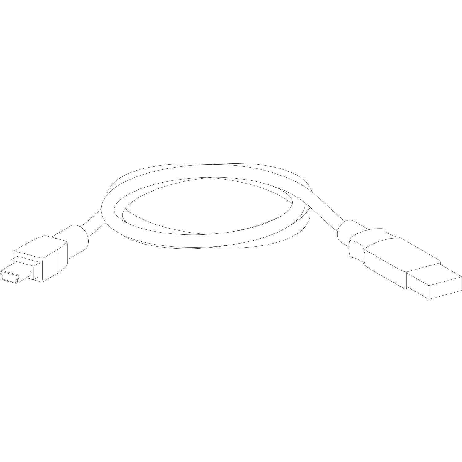 Cablu USB (miniUSB USB) - Micrologic X - piesa de schimb Schneider LV850067SP