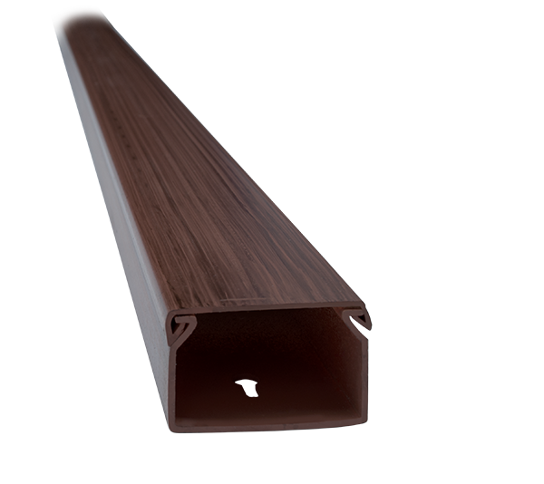 Canal cablu PVC 2m 16x16 CT2 Nuc Inchis, Elmark, 5621616DW