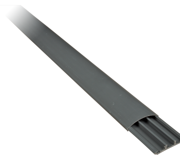 Canal cablu PVC PENTRU PARDOSEALA 2m. 90x20 CT2 – GRI, Elmark, 5629020F