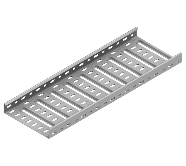 Canal de cablu metalic perforat H:40 W:200  L 2,5m, Elmark, 56200725