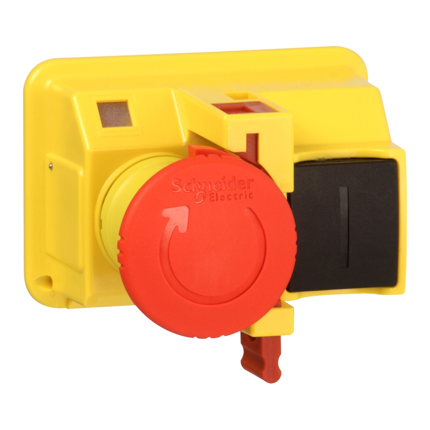 Cap Buton Ø 40 Mm - Rotire Pentru Eliberare - Ø 22 - Rosu Schneider GV2K04