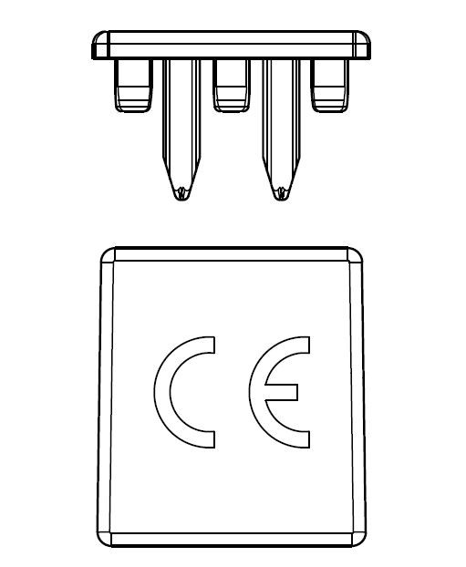 Capac, protecție, Busbar, 3P, 16mm² BSB00116--
