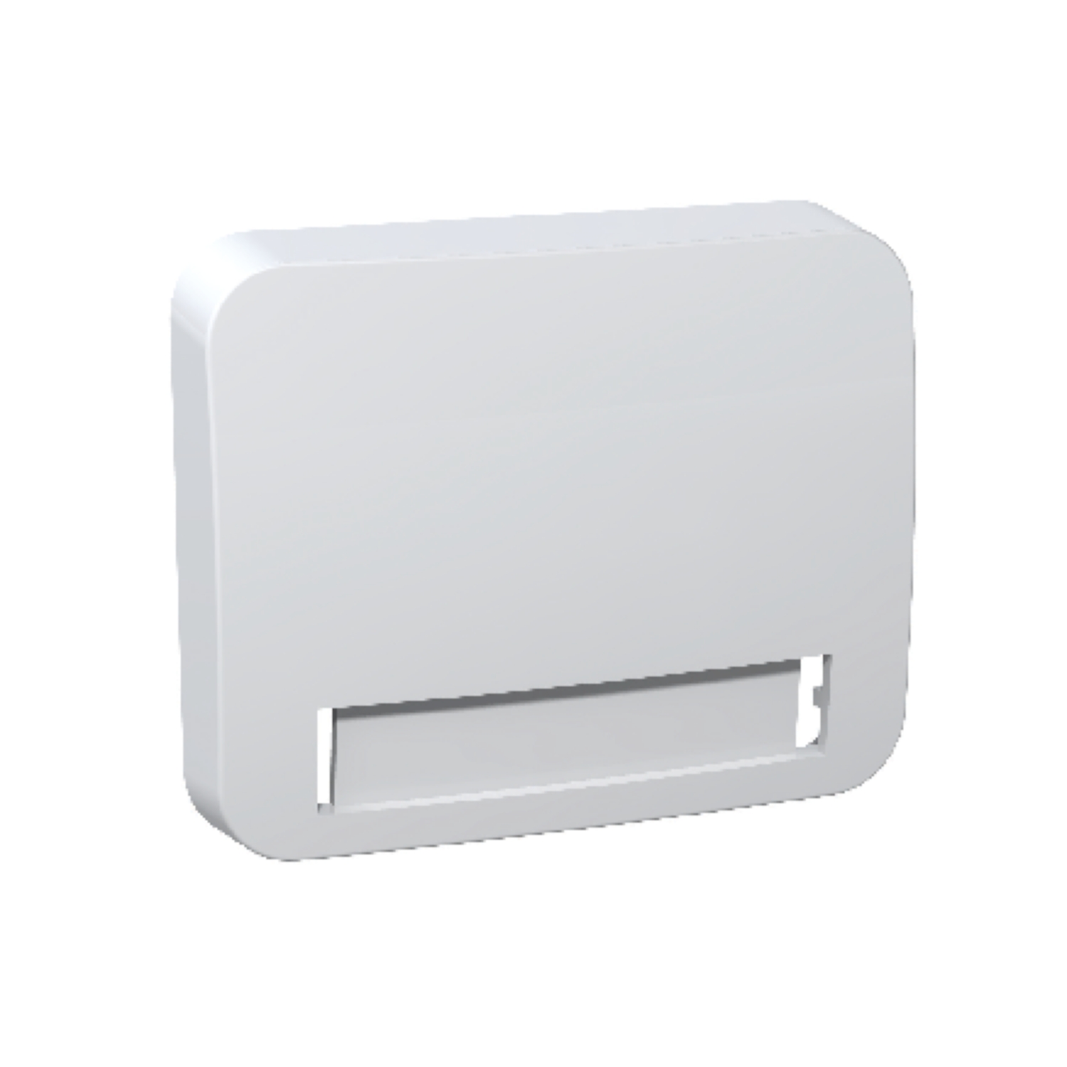 Cedar Plus Accesoriu  Clapa cu porteticheta IP44 Alb Schneider WDE000506 