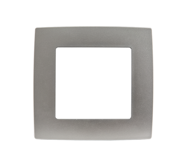 Rama ornament Elmark City 1 aparate Gri 190450