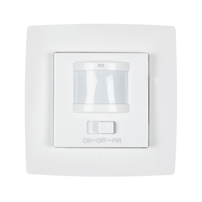 Senzor de miscare Elmark City 400W Alb metalic 190771