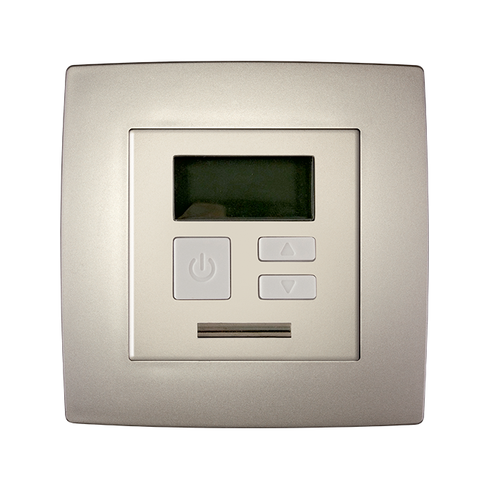 Termostat Elmark City Sampanie metalizat 190792