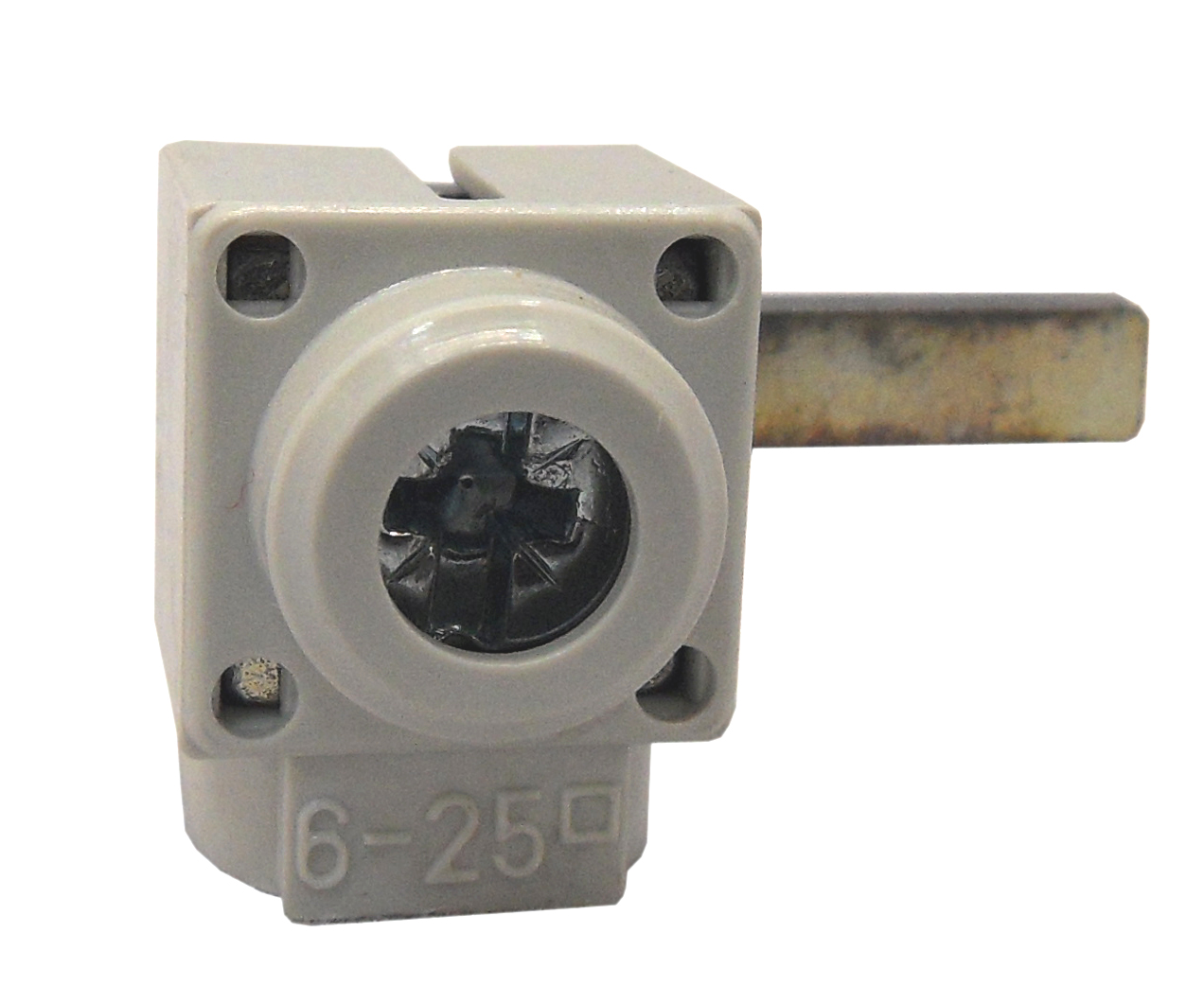 Clema, conexiune, lamela, scurt, perpendicular, 6-25mm²