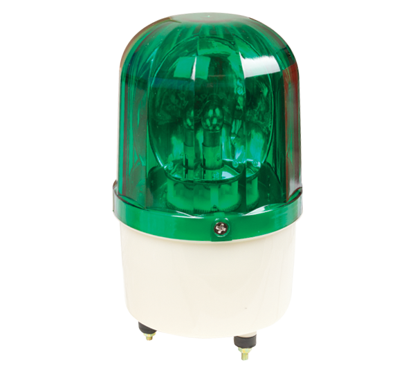 Coloana luminoasa cu Sirena LTE1101J-G 12V verde  401526G, Elmark