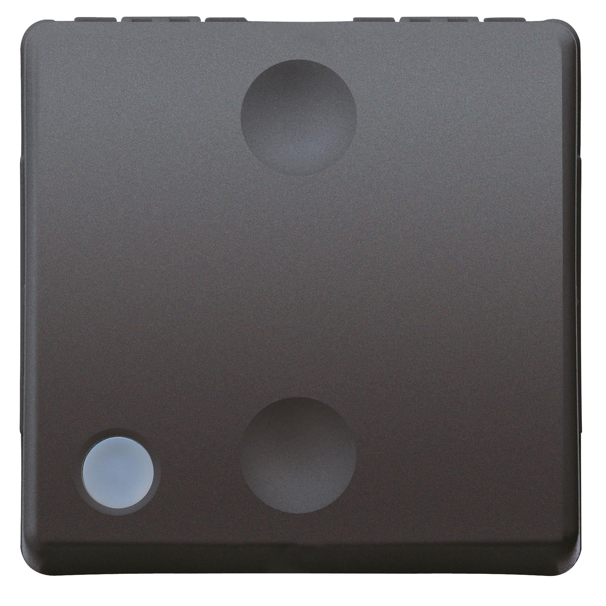Intrerupator cap cruce Gewiss System Iluminabil 16Ax 2M Negru GW21580