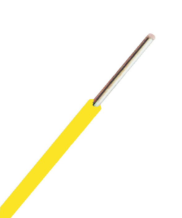 Conductor cu izolatie din PVC FY H07V-U 4 mm² galben X01010310C