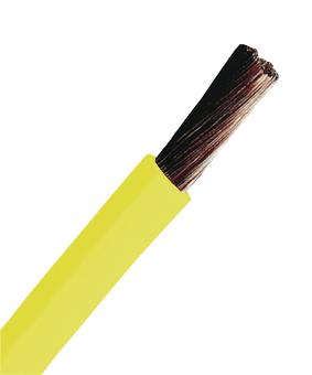 Conductor, flexibil, cu, izolatie, din, PVC, MYF, H07V-K, 1,5 mm², galben, XC01050110