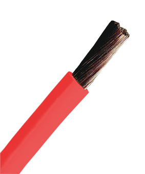 Conductor flexibil cu izolatie din PVC MYF H07V-K 1,5 mm² rosu XC01050111