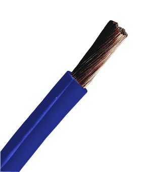 Conductor flexibil cu izolatie din PVC MYF H07V-K 2,5 mm² albastru XC01050212