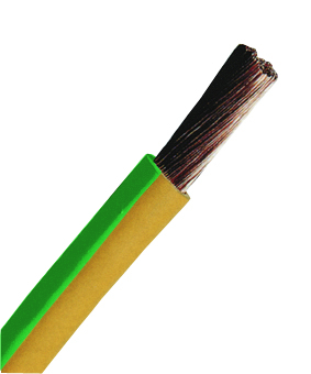 Conductor flexibil cu izolatie din PVC MYF H07V-K 70 mm² galben/verde X01051004P