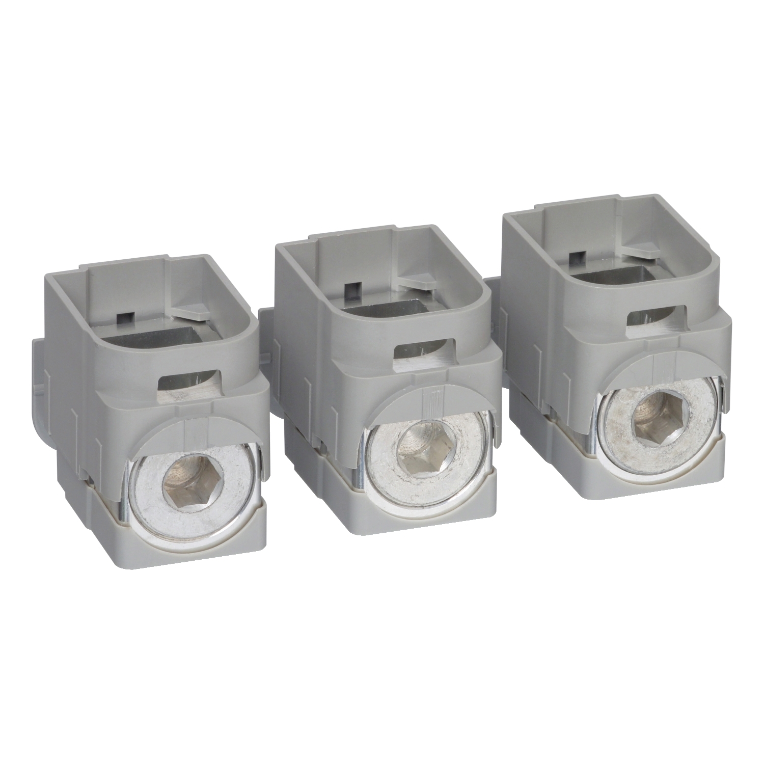 Conector Cu Cleme - Pana La 220 A - 1,5 - 185 Mm2 - Pt. Disjunctor Pt. Motor Gv7 Schneider GV7AC022