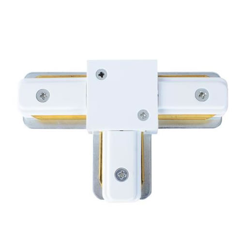 Conector T Sina Aluminiu, Horoz, Alb, 096-001-0004
