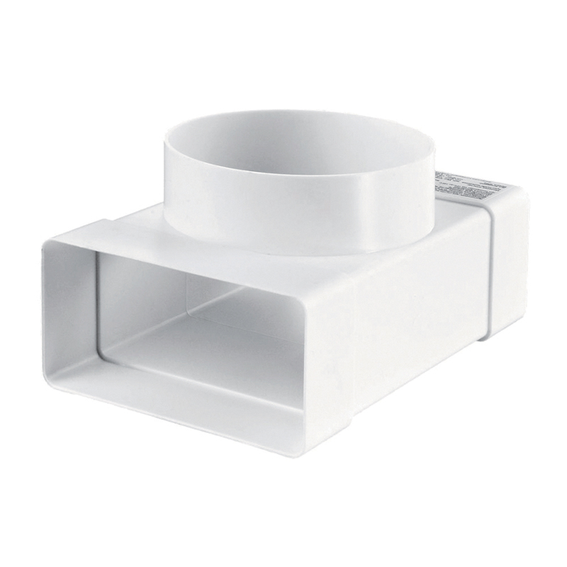 CONECTOR T TUB AERISIRE PLAT SI ROTUND 110X55MM