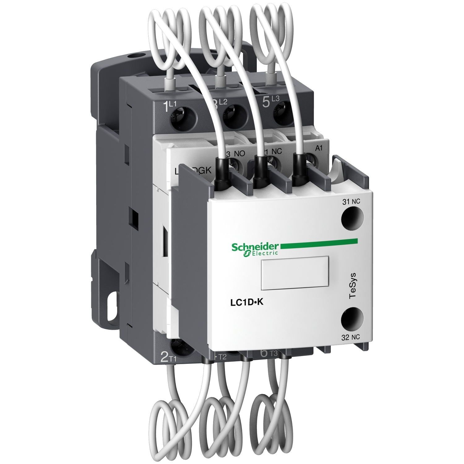 Contactor Tesys Lc1-Dg 16.7 Kvar - Bobina 220 V Ac Schneider LC1DGKM7