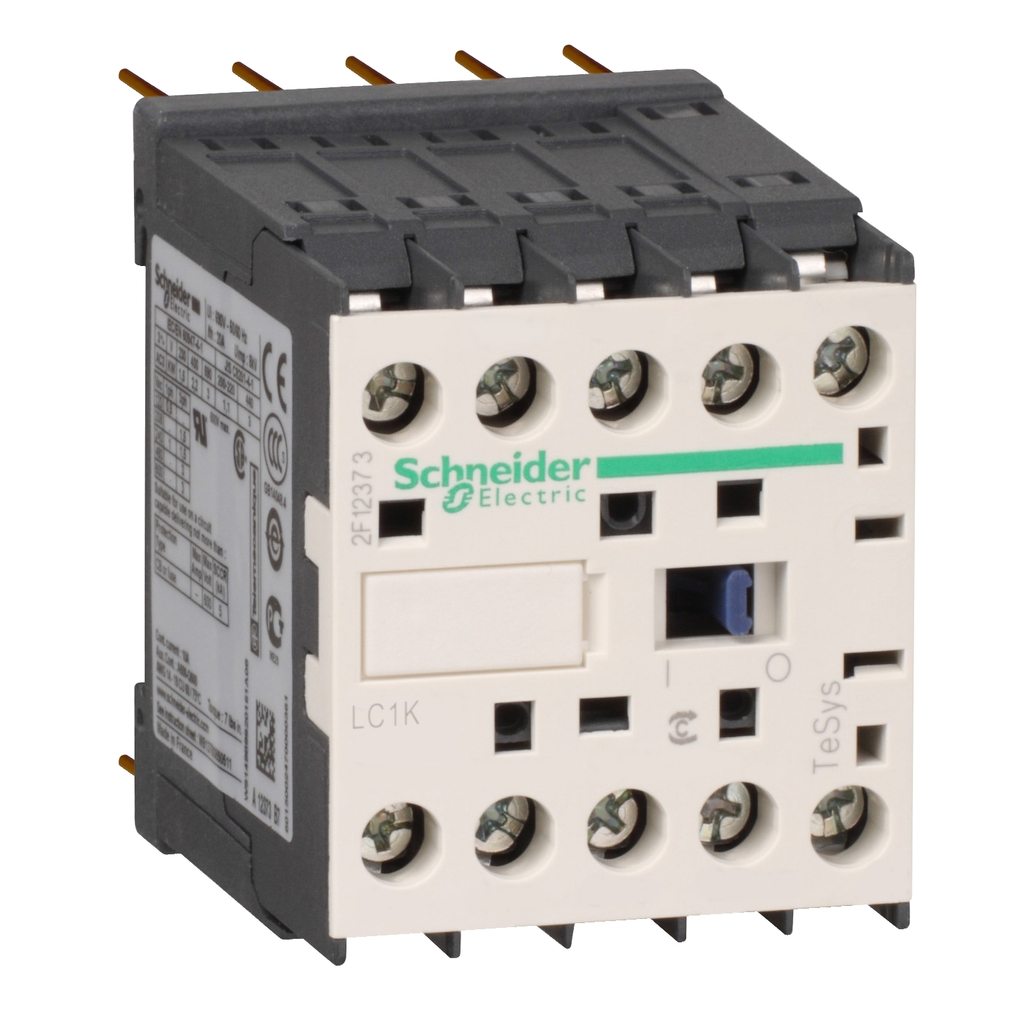 Contactor Tesys Lc1-K 4 Poli (2No + 2Nc) - Ac-1 440 V 20 A bobina 230 V C.A Schneider LC1K090085P7