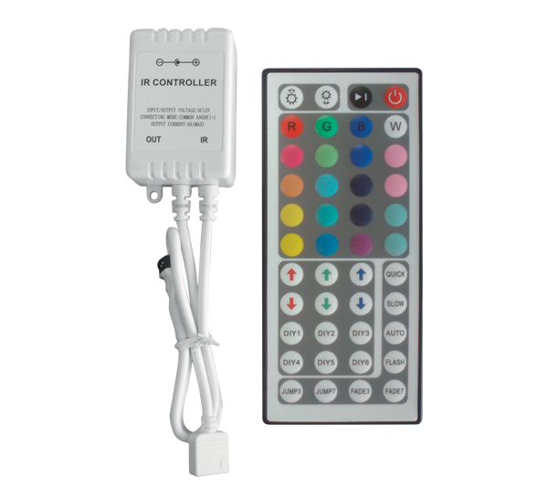 Controller,, CU Inflarosu LEDRGB 12V 6A 44 BUTOANE, Elmark, 99RGBCONTROL2