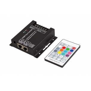 Controller, RF Pentru, Benzi LED RGBW, 288W, 24A, 12-24V DC, Ultralux, RGBWRFC24