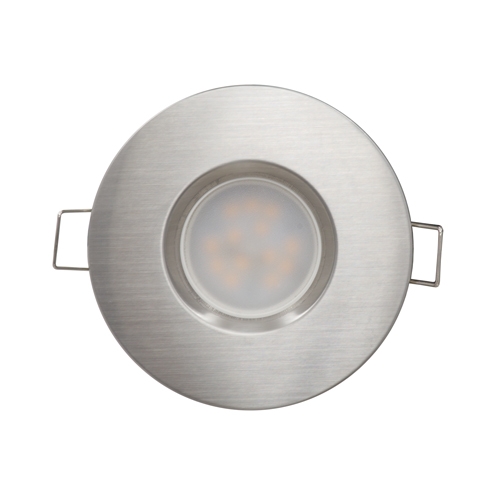 Spot, Ultralux, LED, 6.5W, 2700K, Nichel, Satinat, Ip44, Llv6527Sn