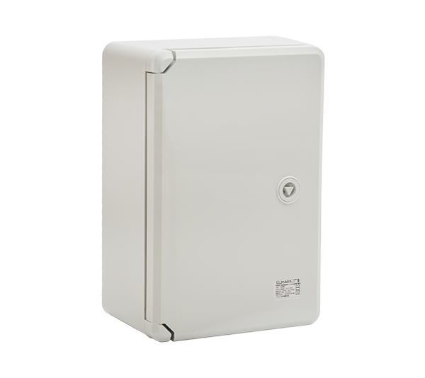 Cutie distributie, Elmark, plastic ABS, cu contrapanou metalic, 300mm, 200mm, 130mm, IP65 PP3001