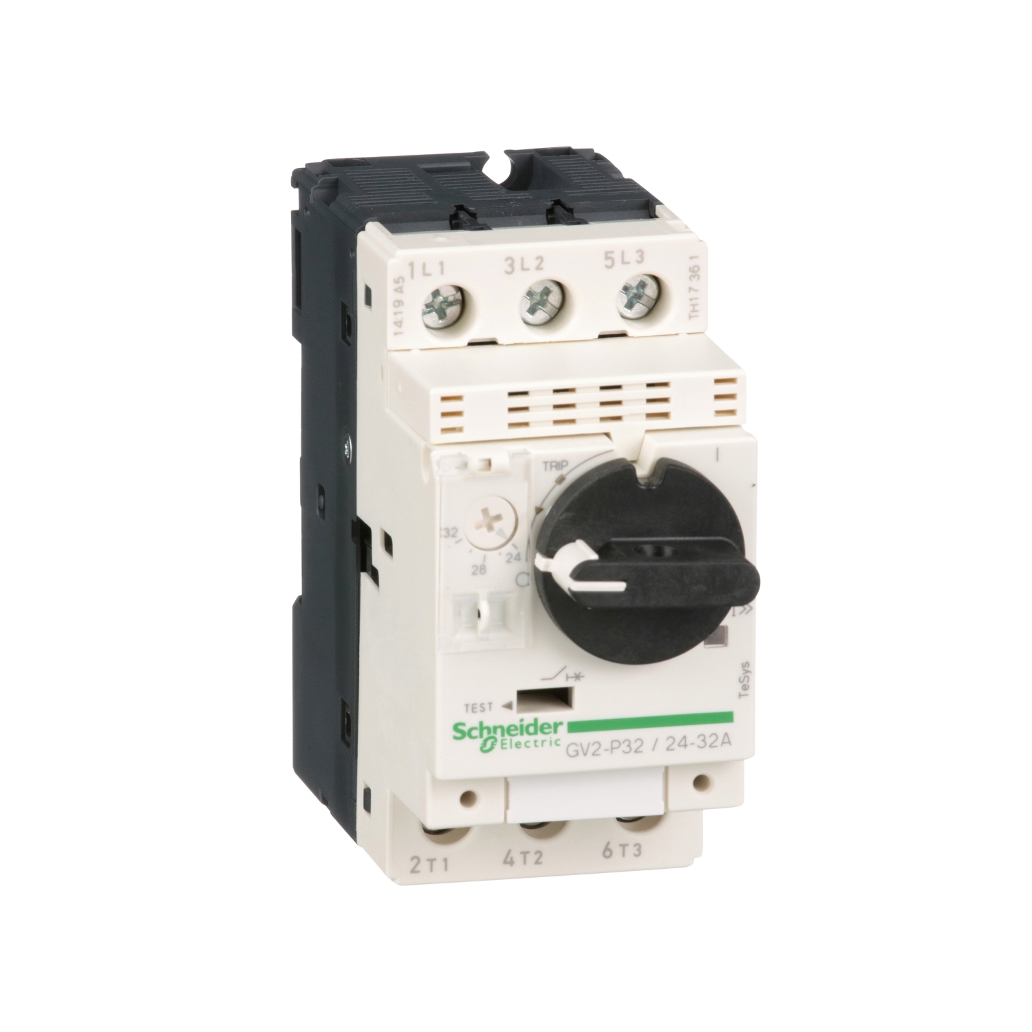 Disjunctor protectie motor Gv2-P - 24 - 32 A - 3 3D Declansare termomagnetica Schneider GV2P32