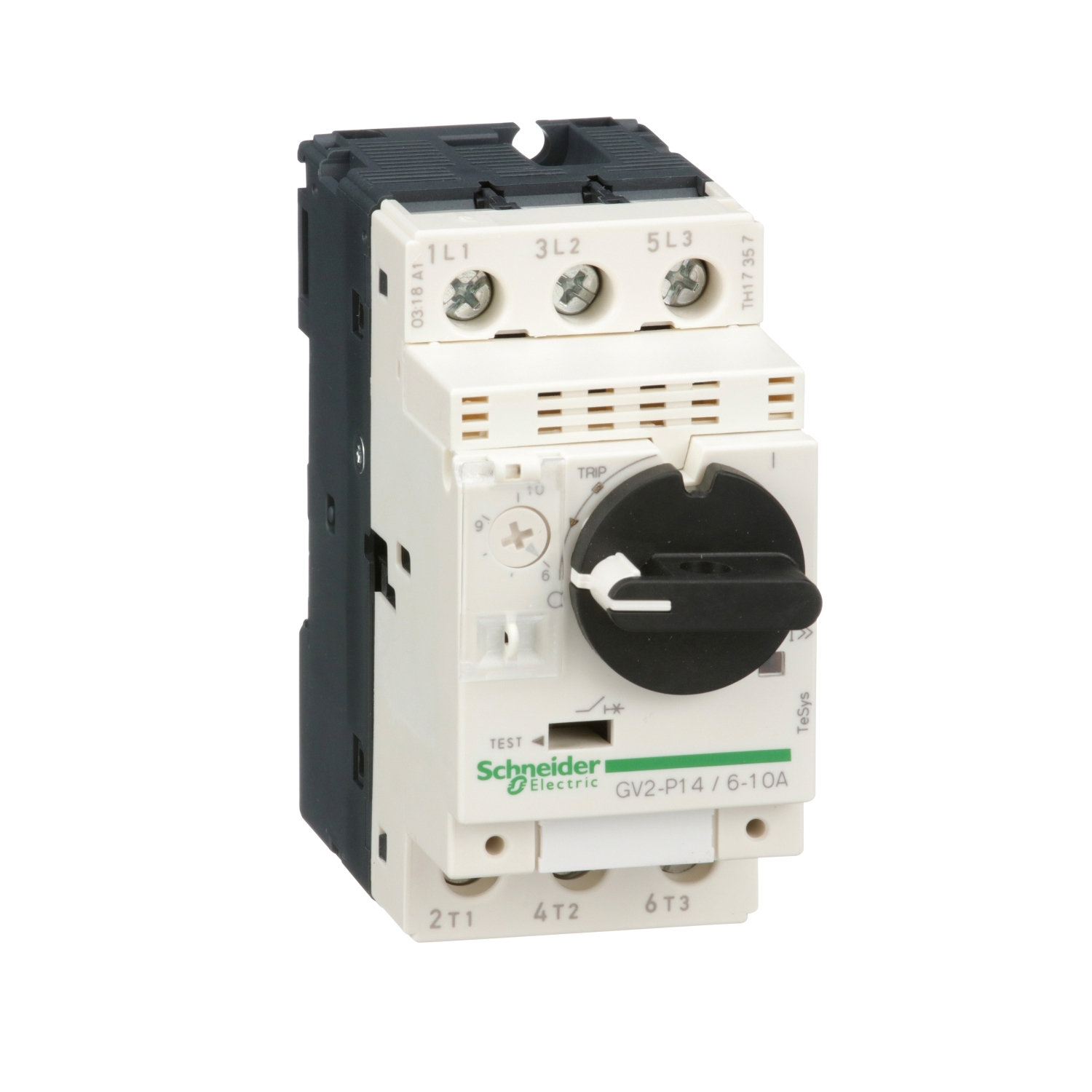 Disjunctor protectie motor Gv2-P - 6…10 A - 3 3D Declansare termomagnetica Schneider GV2P14