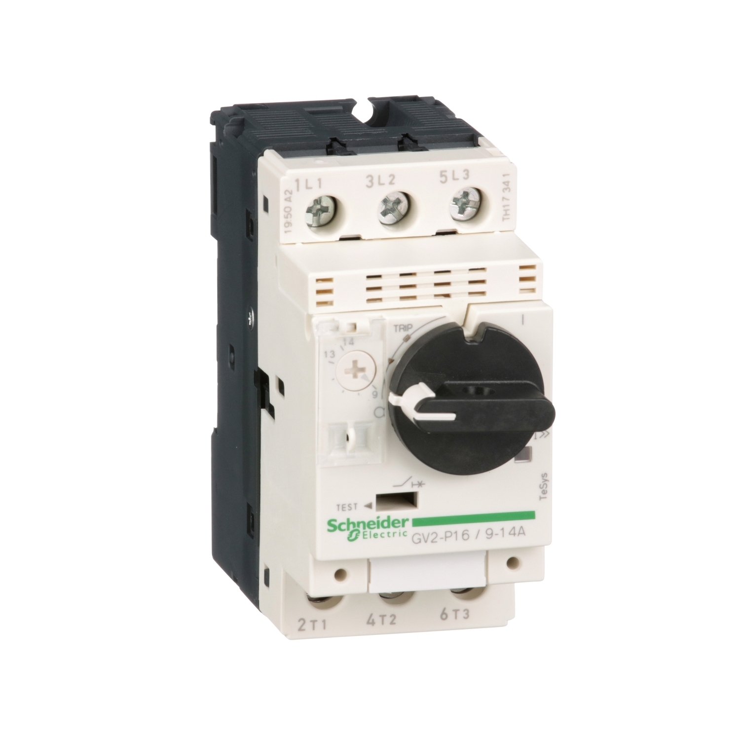 Disjunctor protectie motor Gv2-P - 9…14 A - 3 3D Declansare termomagnetica Schneider GV2P16