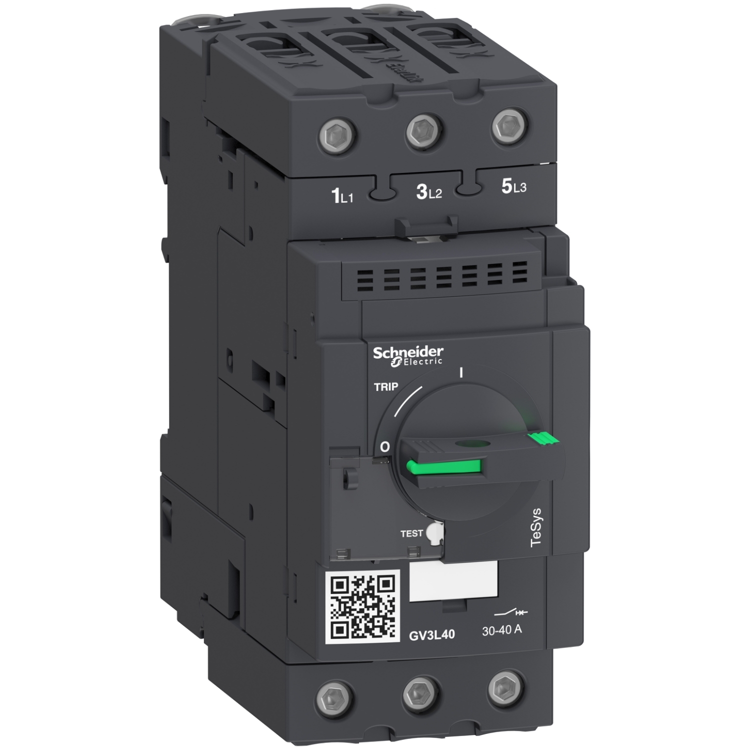Disjunctor protectie motor Gv3L - 40 A - 3 Poli 3D Declansare magnetica Schneider GV3L40