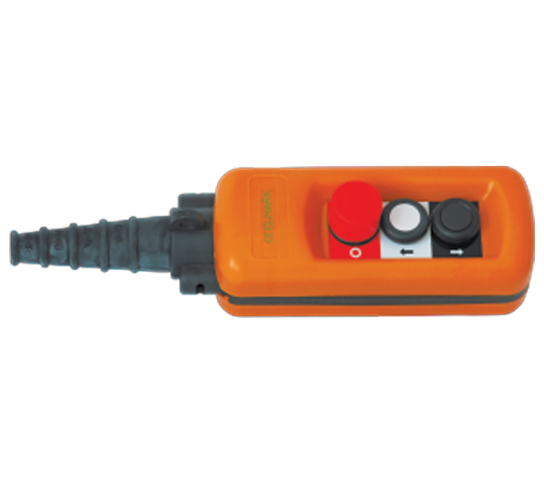 Dispozitiv de comanda 2 butoane+avarie MBP-A2813 1NO+1NC  46283, Elmark
