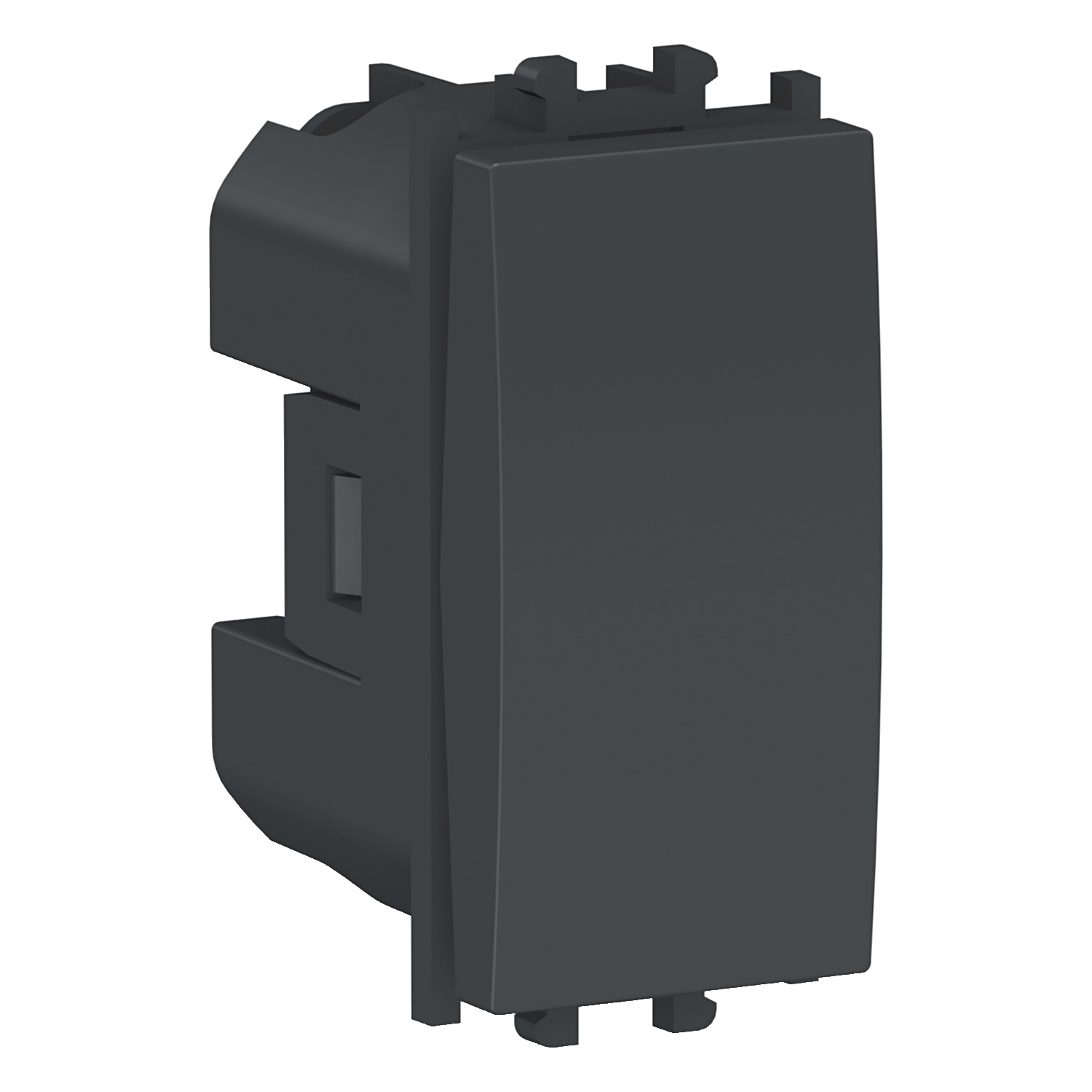 Intrerupator Schneider Easy Styl 1M negru LMR0100003