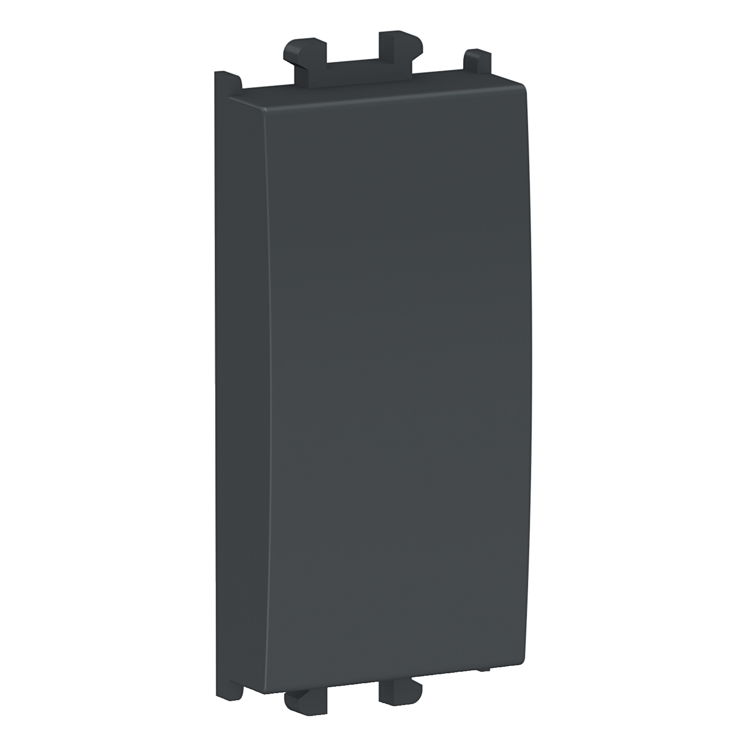 Obturator Schneider Easy Styl 1M negru LMR6020003