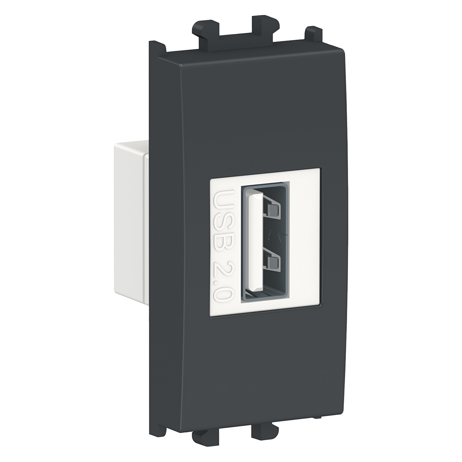 Priza date USB Schneider Easy Styl 1M negru LMR9810003