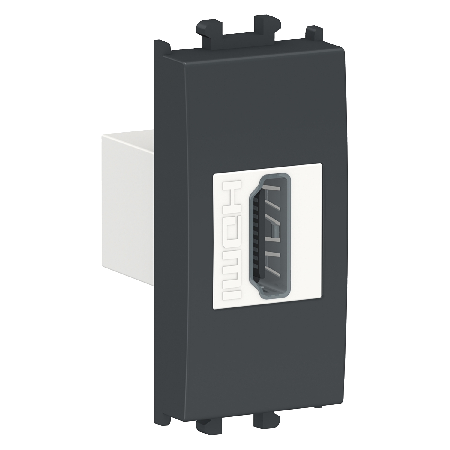 Priza HDMI Schneider Easy Styl 1M negru LMR6234003