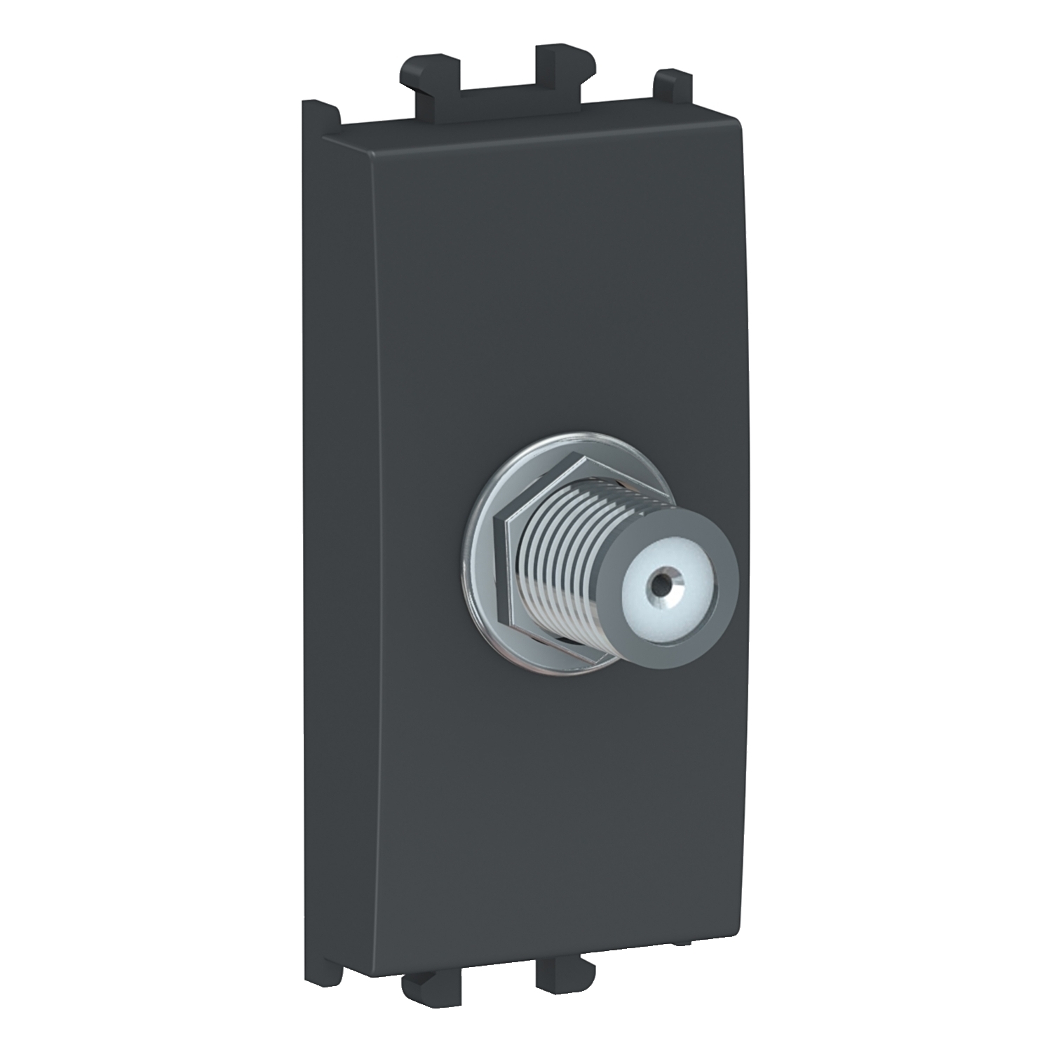 Priza SAT Schneider Easy Styl tip F 1M negru LMR6128003