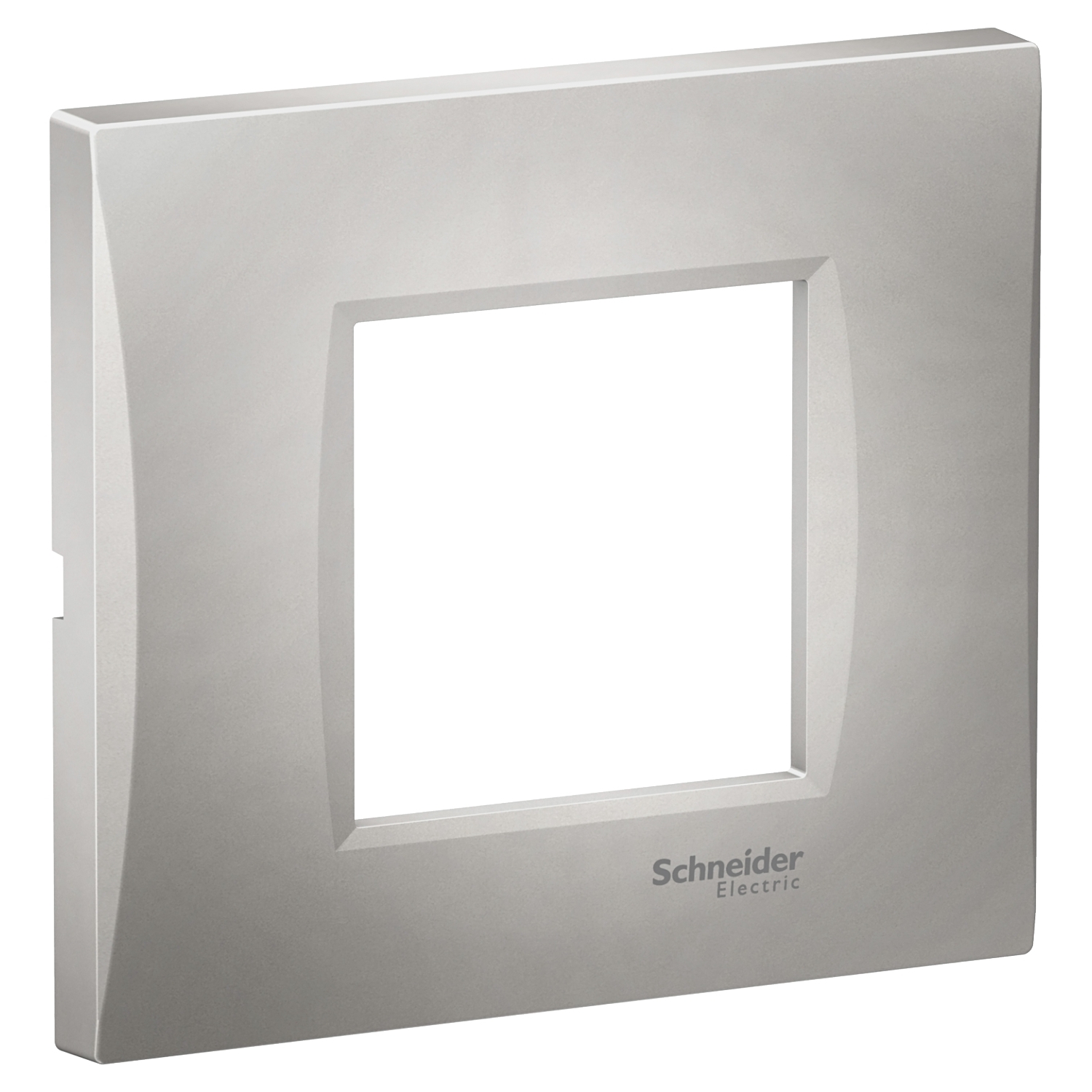 Rama ornament Schneider Easy Styl 2 module Curbata Argintiu LMR7362004