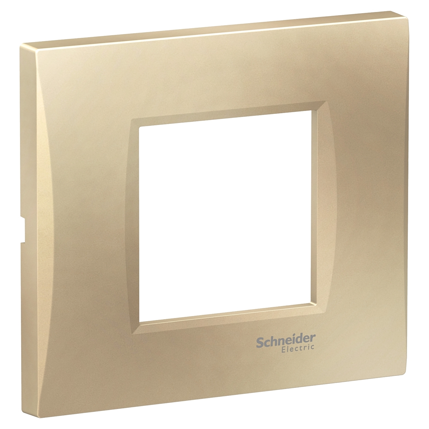 Rama ornament Schneider Easy Styl 2 module Curbata Bej metalic LMR7362007