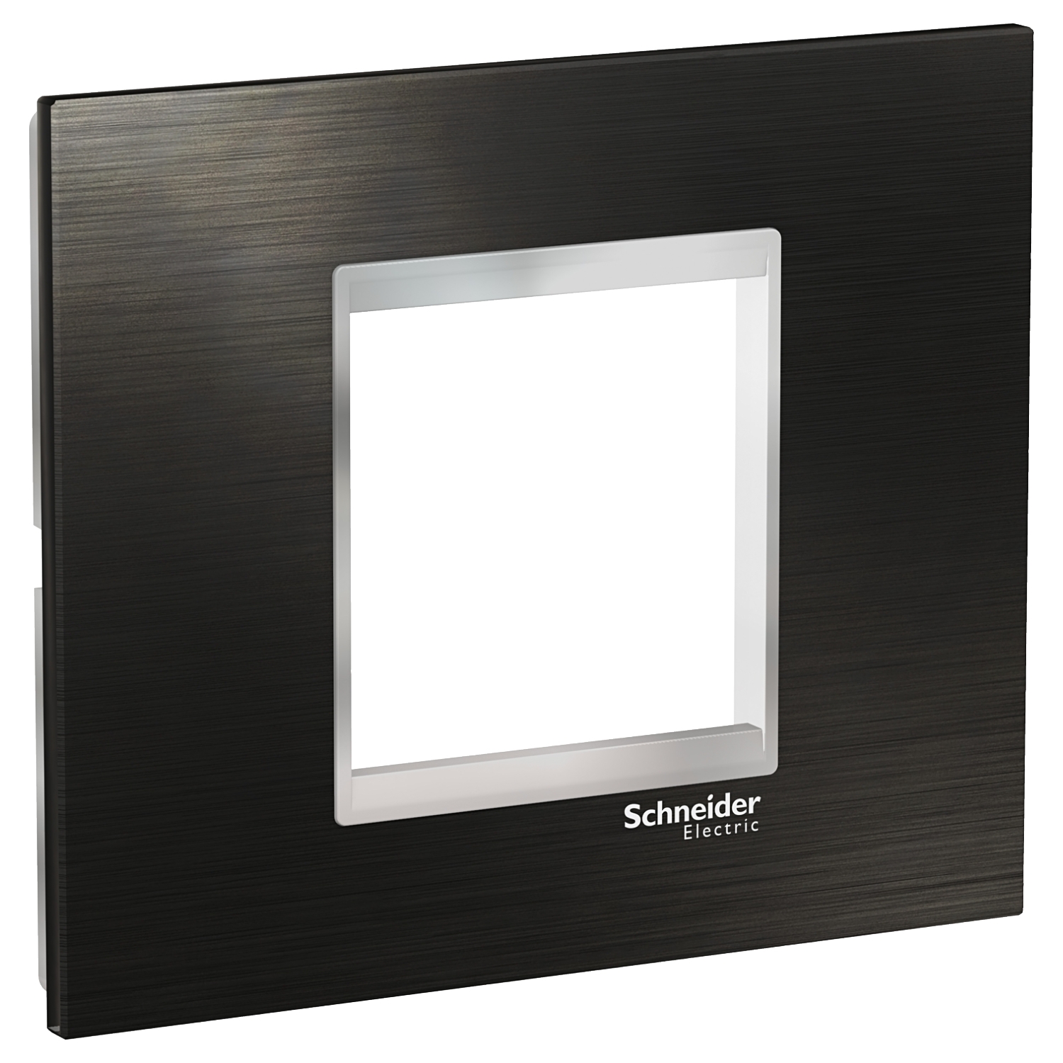 Rama ornament Schneider Easy Styl 2 module Inox Negru/Crom LMR7732038