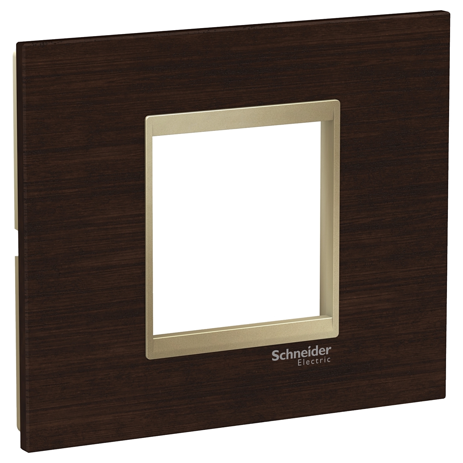 Rama ornament Schneider Easy Styl 2 module Lemn Wenge/Bej metalic LMR7842039