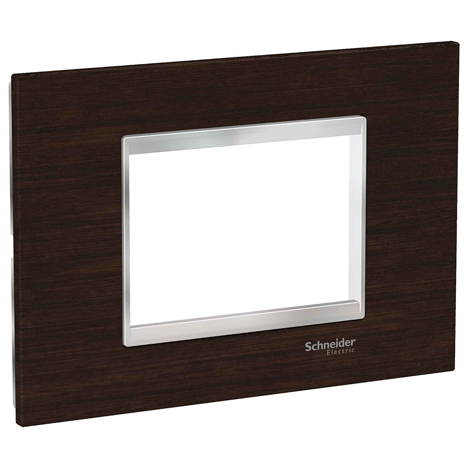 Rama ornament Schneider Easy Styl 3 module Lemn Wenge/Crom LMR7843038
