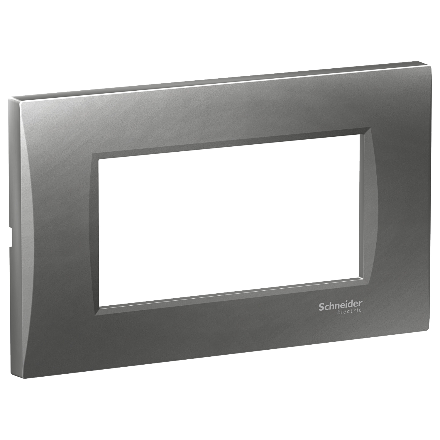 Rama ornament Schneider Easy Styl 4 module Curbata Gri fumuriu LMR7364006