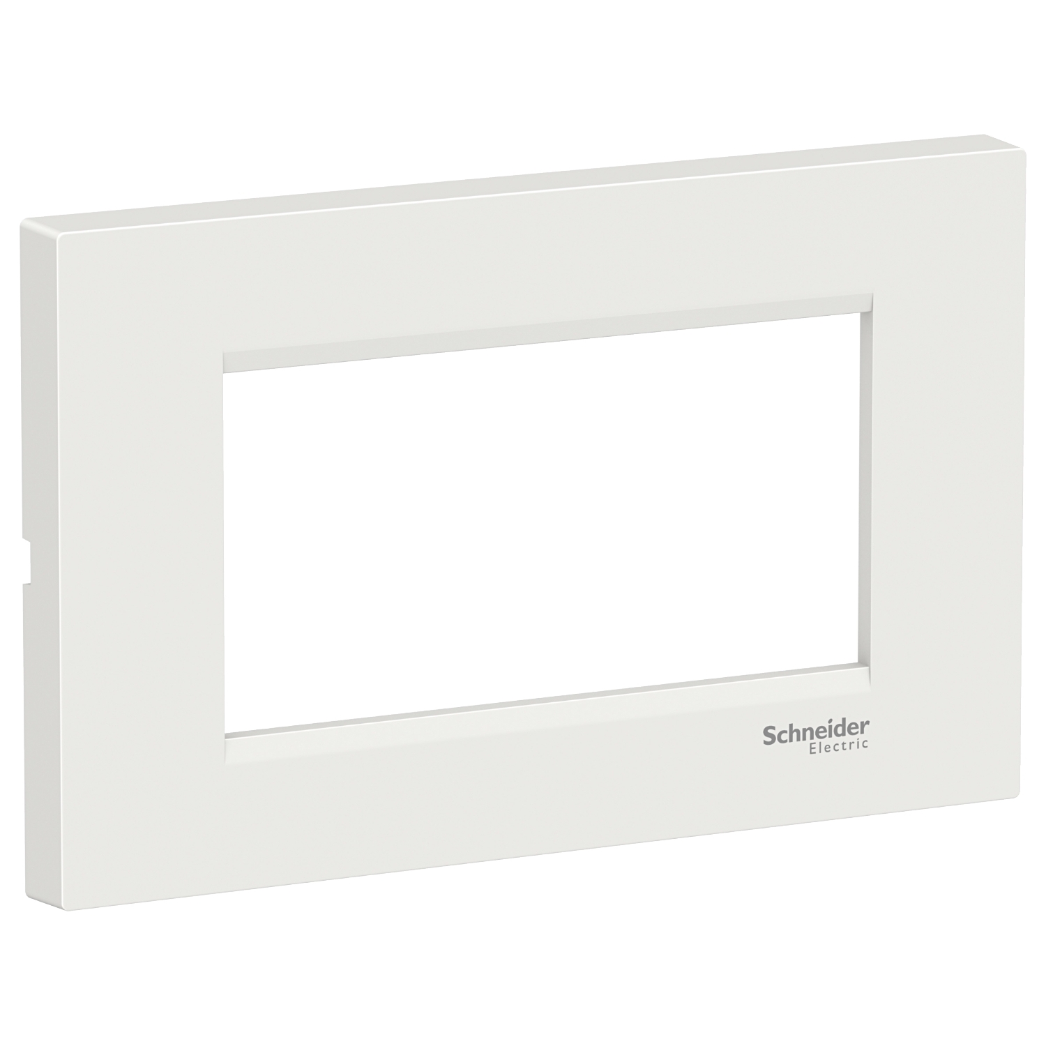 Rama ornament Schneider Easy Styl 4 module Plata Alb LMR7254001