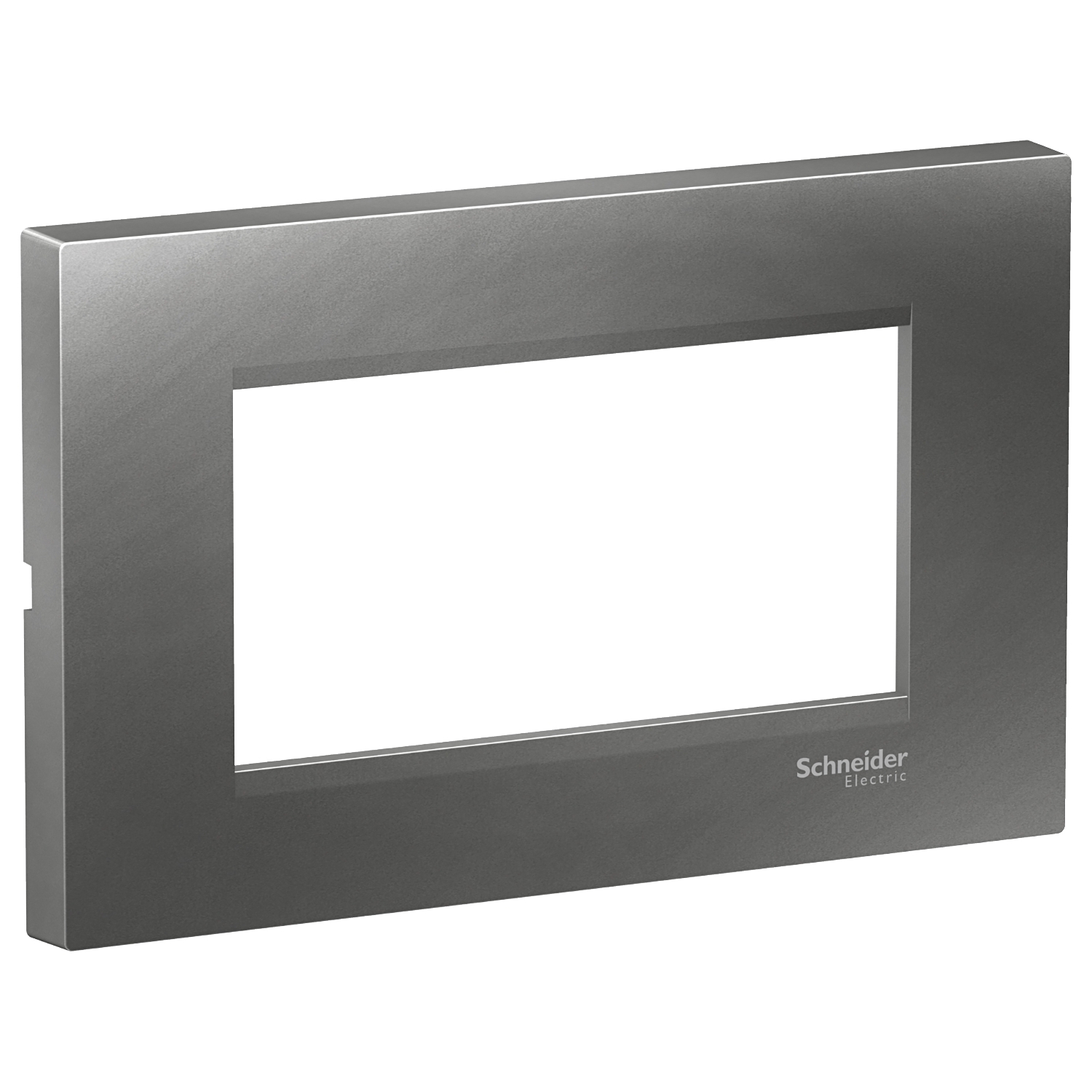 Rama ornament Schneider Easy Styl 4 module Plata Gri fumuriu LMR7264006