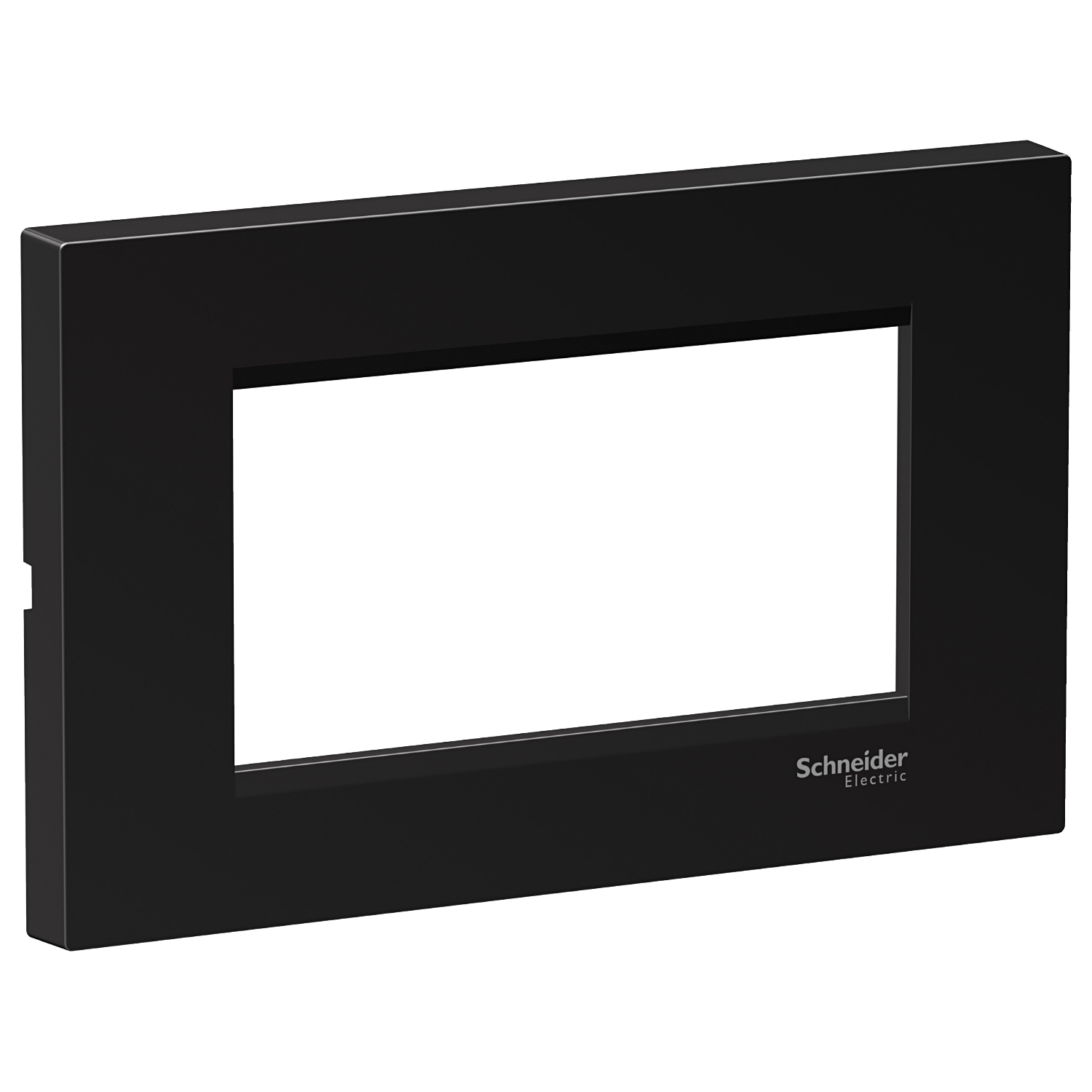 Rama ornament Schneider Easy Styl 4 module Plata Negru metalic LMR7264005