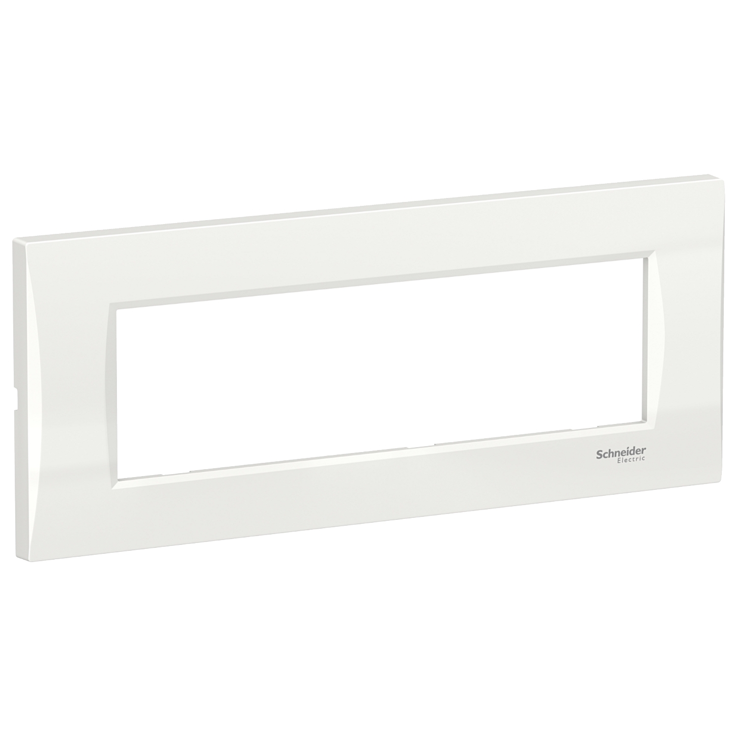 Rama ornament Schneider Easy Styl 7 module Curbata Alb LMR7367001