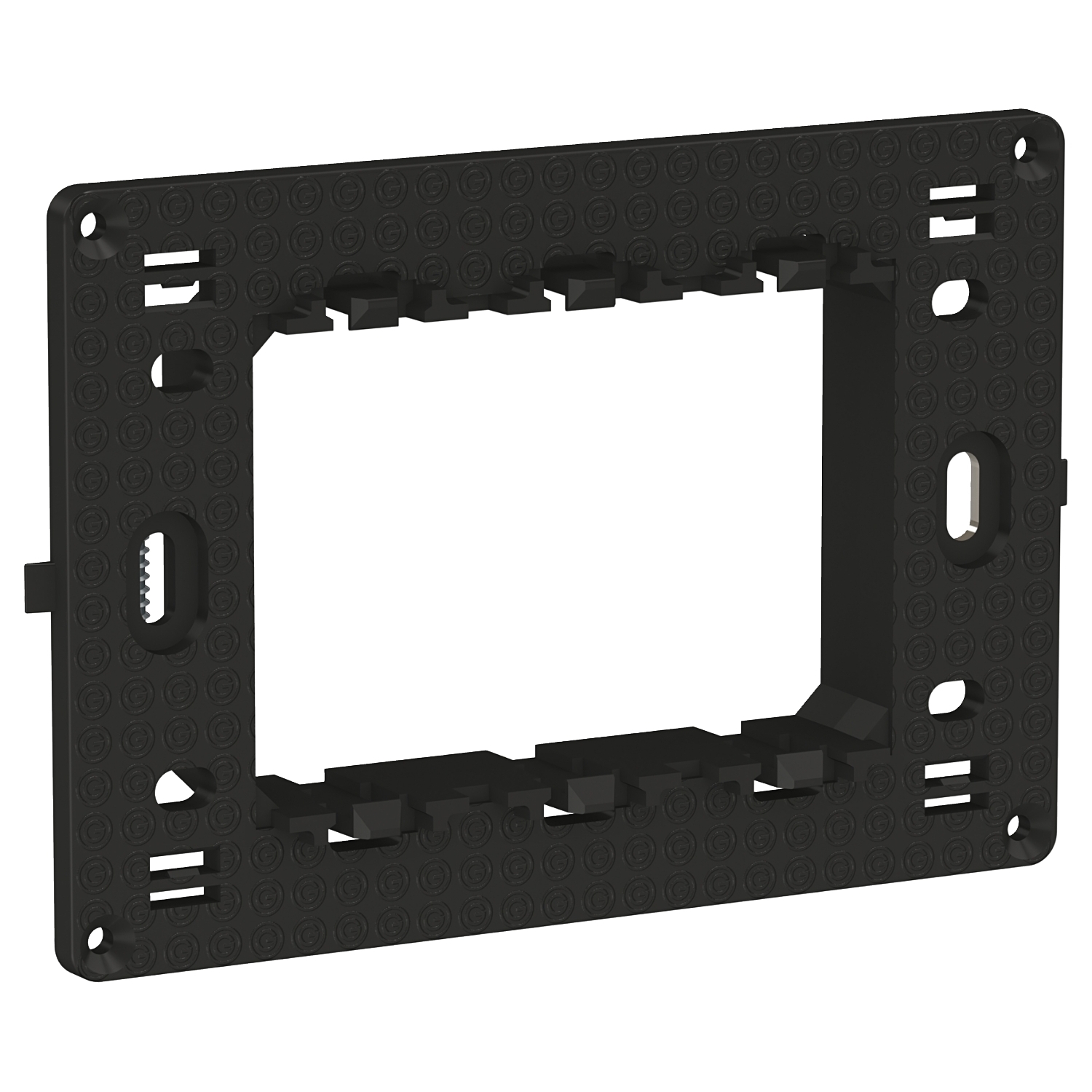 Suport fixare Schneider Easy Styl 3Module negru LMR7063003