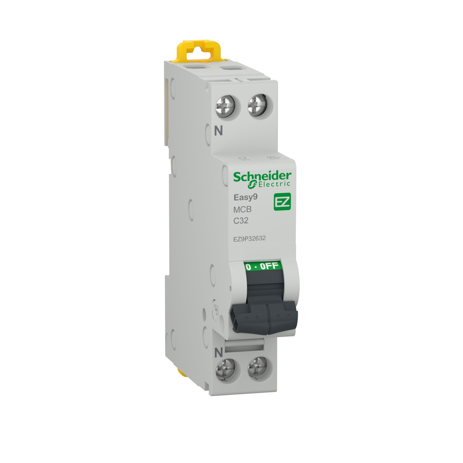 Easy9 Intreruptor automat siguranta 1P+N 4500 C 32A Schneider EZ9P32632