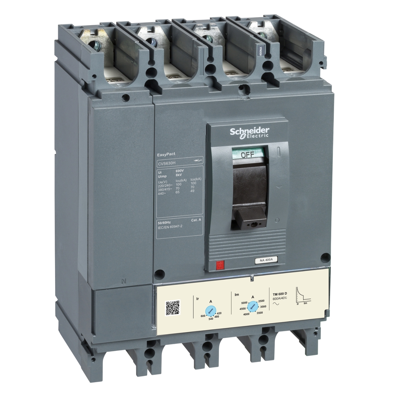Easypact Cvs - Cvs630F Tm600D intreruptor - 4P/4D Schneider LV563312